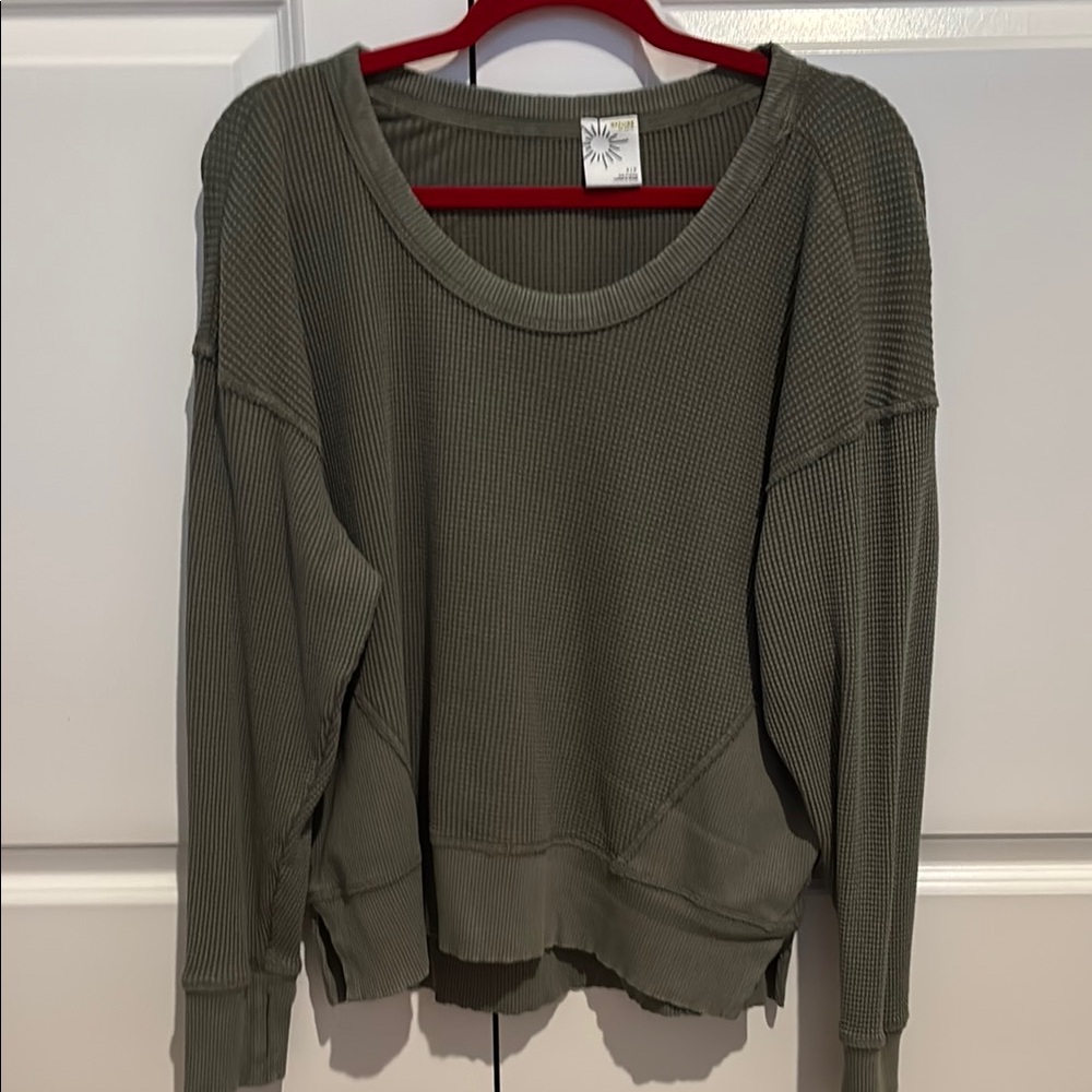 Olive Green Women's Sweater